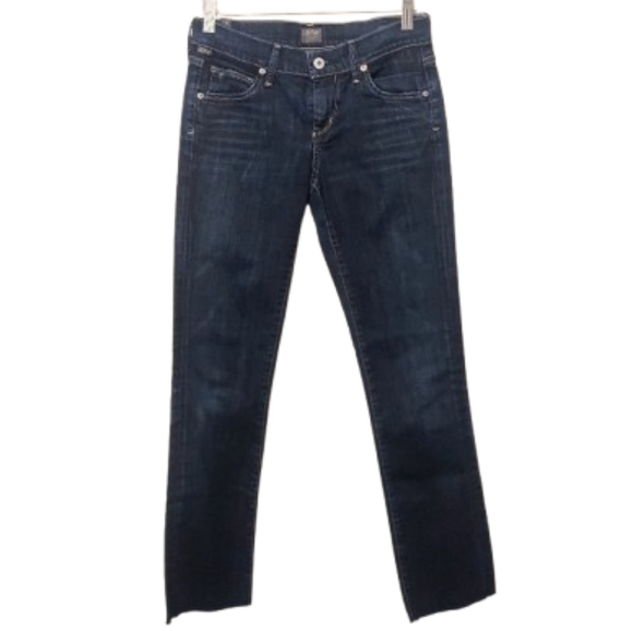 Citizens Of Humanity Denim - Citizens of Humanity by Jerome Dahan Ava Low-rise Straight Leg Jeans Size 25